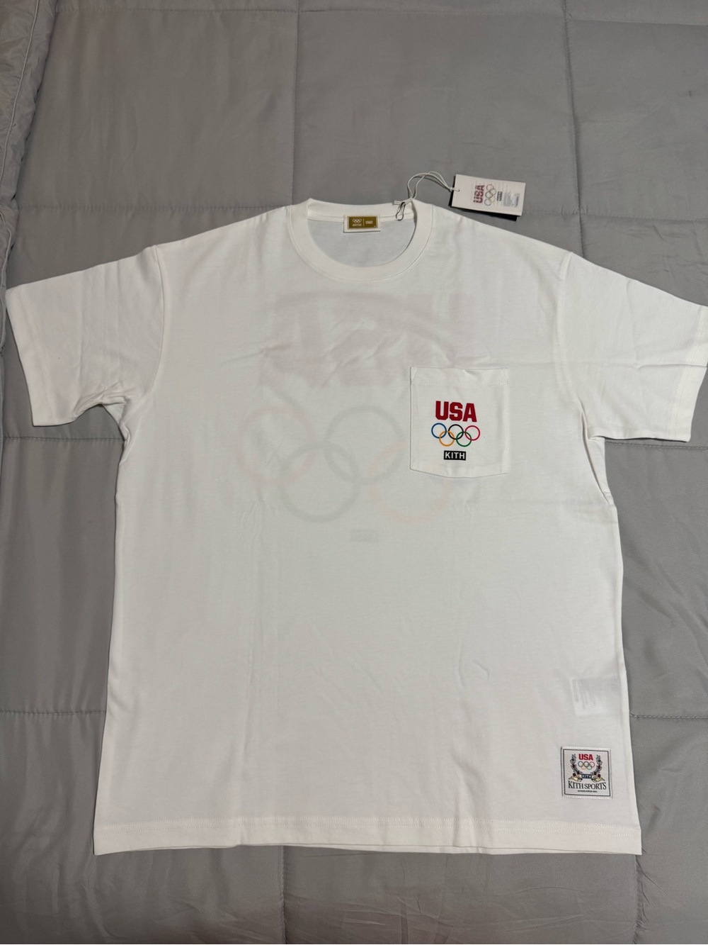 Kith For Team USA Olympics 2024 Tee 'White'